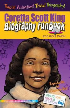 Paperback Coretta Scott King Biography Funbook Book