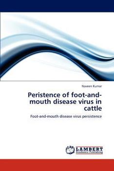 Paperback Peristence of Foot-And-Mouth Disease Virus in Cattle Book