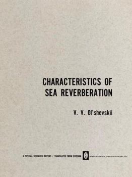 Paperback Characteristics of Sea Reverberation Book