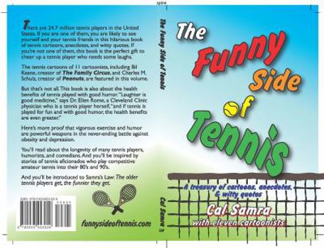 Paperback The Funny Side of Tennis Book