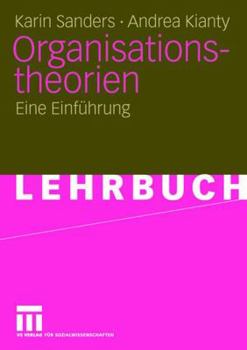 Paperback Organisationstheorien: Eine Einführung [German] Book