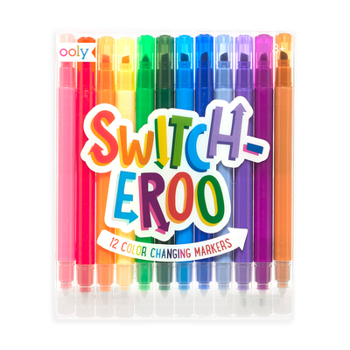 Misc. Switch-Eroo! Color-Changing Markers 2.0 (Set of 12) [Multiple Languages] Book