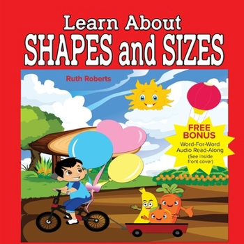 Paperback Learn About Shapes and Sizes Book