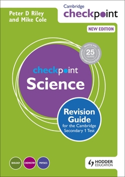 Paperback Cambridge Checkpoint Science Revision Guide for the Cambridge Secondary 1 Test Book