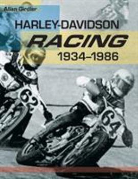 Paperback Harley-Davidson Racing, 1934-1986 Book