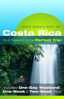 Paperback Open Road's Best of Costa Rica, 1st Edition Book
