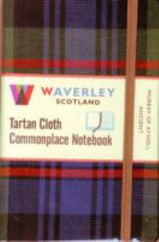 Murray of Atholl Ancient: Waverley Genuine Tartan Cloth Commonplace Notebook