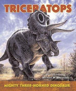 Library Binding Triceratops: Mighty Three-Horned Dinosaur Book