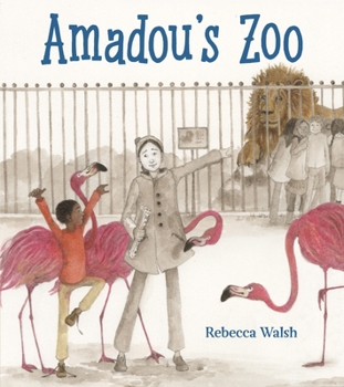 Hardcover Amadou's Zoo Book