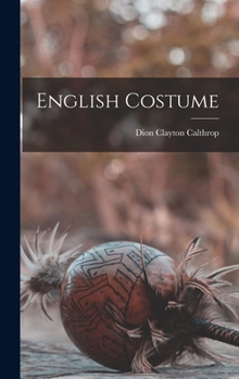 Hardcover English Costume Book