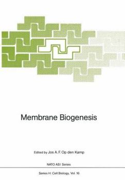 Paperback Membrane Biogenesis Book