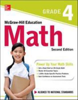 Paperback McGraw-Hill Education Math Grade 4, Second Edition Book