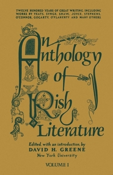 Paperback An Anthology of Irish Literature (Vol. 1) Book