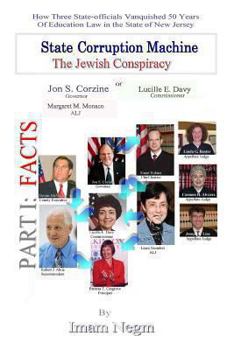 Paperback State Corruption Machine The Jewish Conspiracy: Part I Book