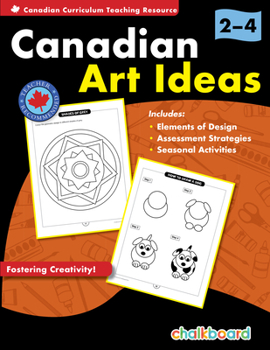 Paperback Canadian Art Ideas Grades 2-4 Book