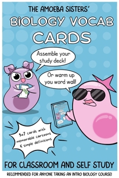 The Amoeba Sisters' Biology Vocab Cards: Vocab Cards for Mastering Science