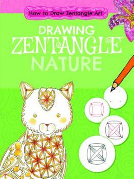Library Binding Drawing Zentangle(r) Nature Book