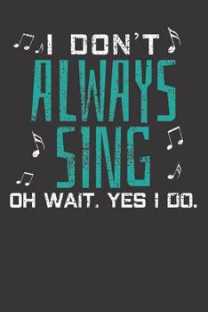 Notebook: Music Singer Theater Karaoke Singing Party Gift College Ruled 6x9 120 Pages