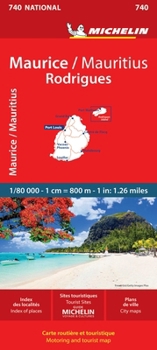 Loose Leaf Mauritius Rodrigues Map 740 Book