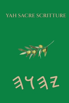 Paperback Yah Sacre Scritture [Italian] Book