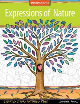 Paperback Expressions of Nature Coloring Book