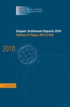 Hardcover Dispute Settlement Reports 2010 Book