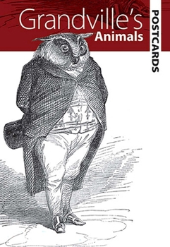 Paperback Grandville's Animals Postcards Book