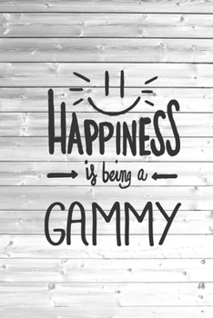 Paperback Happiness is being a Gammy - Proud Grandmother Journa Book