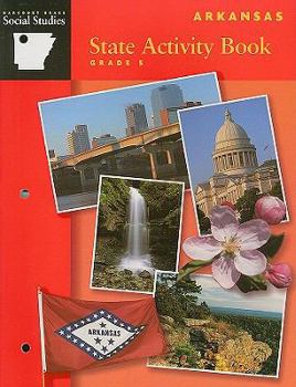 Paperback Harcourt Brace Social Studies: Arkansas State Activity Book, Grade 5 Book