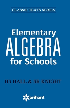 Paperback Elementry Algebra for School Book