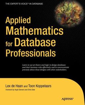 Paperback Applied Mathematics for Database Professionals Book