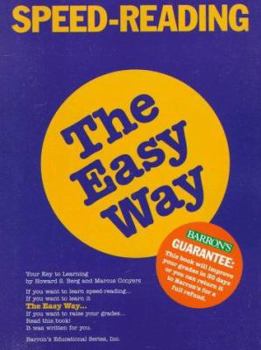 Paperback Speed Reading the Easy Way Book