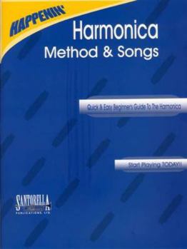 Paperback Happenin' Harmonica Method & Songs Book