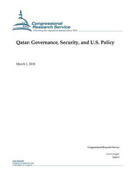 Paperback Qatar: Governance, Security, and U.S. Policy Book