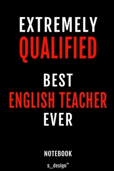 Notebook for English Teachers / English Teacher: awesome handy Note Book [120 blank lined ruled pages]