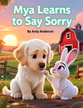 Mya Learns to Say Sorry (Mya the White English Cream Golden Retriever)