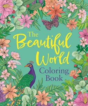 Paperback The Beautiful World Coloring Book
