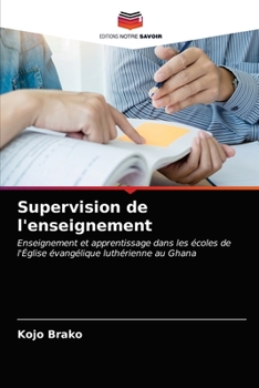 Paperback Supervision de l'enseignement [French] Book