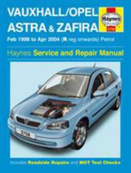 Paperback Vauxhall/Opel Astra & Zafira Petrol Book