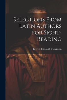 Paperback Selections from Latin Authors for Sight-Reading [Latin] Book