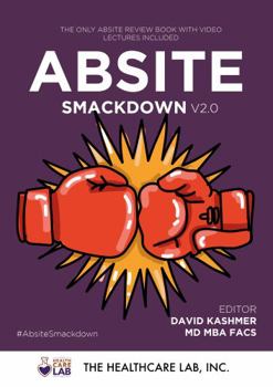 Paperback ABSITE Smackdown! V2.0: The ABSITE Review Manual With Video Review Course Book