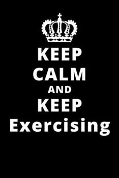 Paperback Keep Calm And Keep Listening to Music: 6"x9" 120 Pages Journal Book