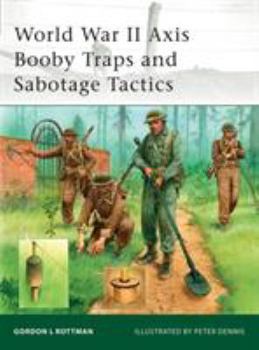 Paperback World War II Axis Booby Traps and Sabotage Tactics Book
