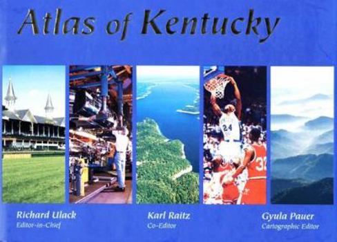 Hardcover Atlas of Kentucky Book