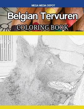 Belgian Tervuren Coloring Book