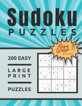 Paperback 200 Large Print Easy Sudoku Puzzles: Large 8.5 x 11 One Puzzle Per Page Format Beginner Sudoku for Adults and Seniors - 2020 Volume 1 [Large Print] Book