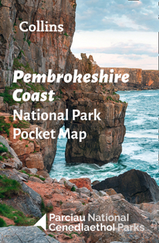 Hardcover Pembrokeshire Coast National Park Pocket Map Book