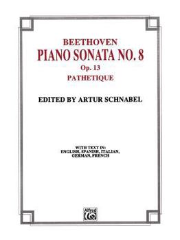 Paperback Sonata No. 8 in C Minor, Op. 13 (Pathetique) Book