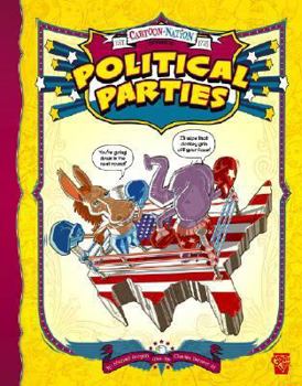 Paperback Political Parties (Graphic Library: Cartoon Nation) Book