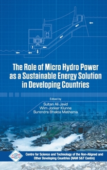 Hardcover Role of Micro Hydro Power as a Sustainable Energy Solution in Developing Countries Book